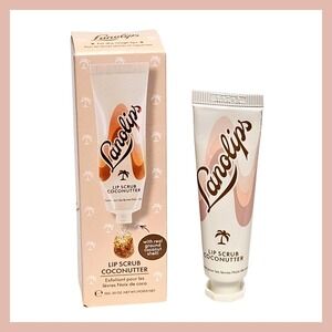 Lanolips Lip Scrub Coconutter 10 g .35 oz Full Size New Seal Hydrating Smoothing